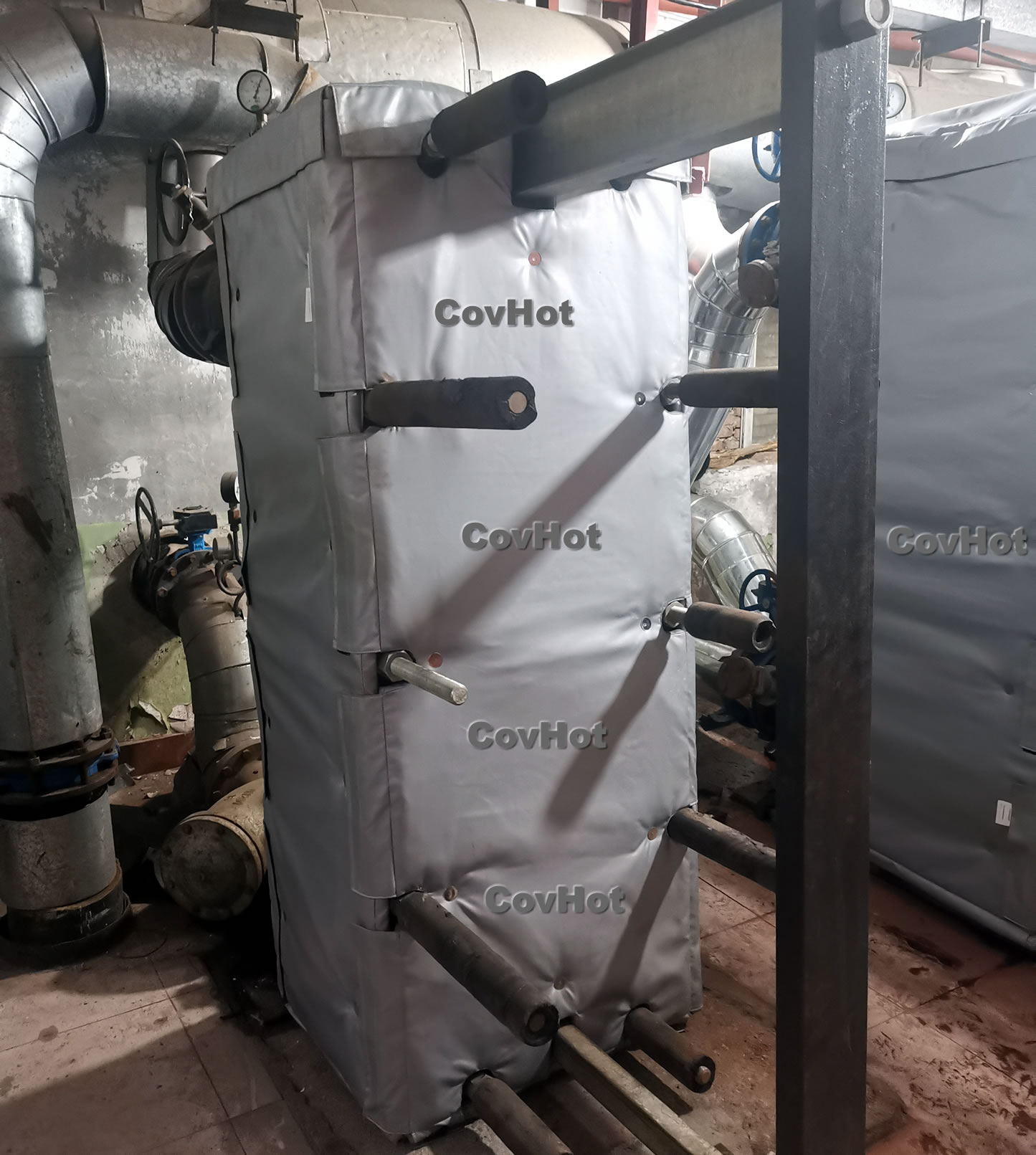 可拆卸板式<a href=http://m.njmbwj.cn/e/tags/?tagname=%E6%8D%A2%E7%83%AD%E5%99%A8%E4%BF%9D%E6%B8%A9 target=_blank class=infotextkey>換熱器保溫</a>套