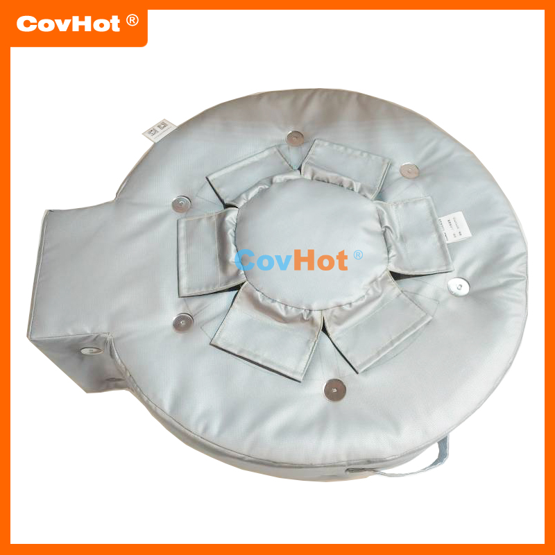 食品糧油企業人孔視鏡保溫衣，可拆卸方便觀察，耐高溫防腐