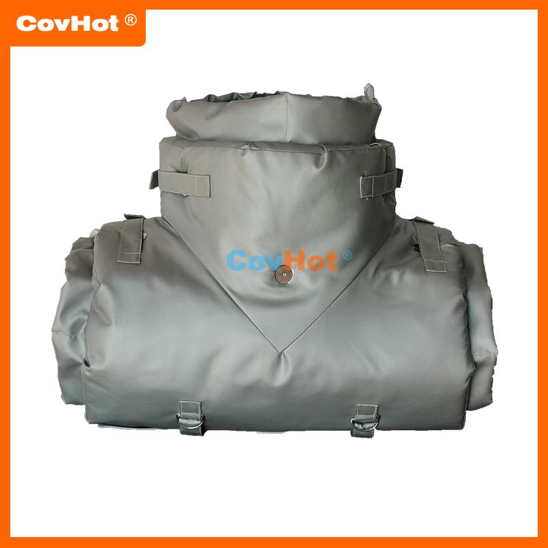 柔性可拆卸蒸汽截止閥門保溫套，科好特品牌，節能降耗